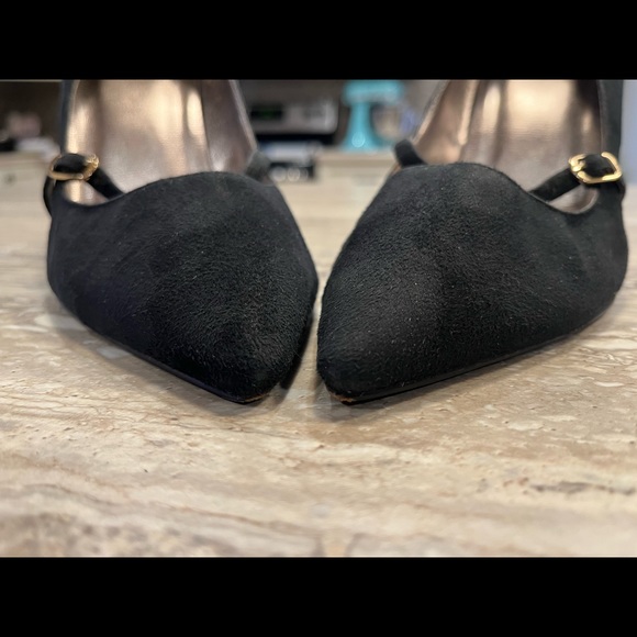Black Sued size 9 stilettos - Picture 4 of 4